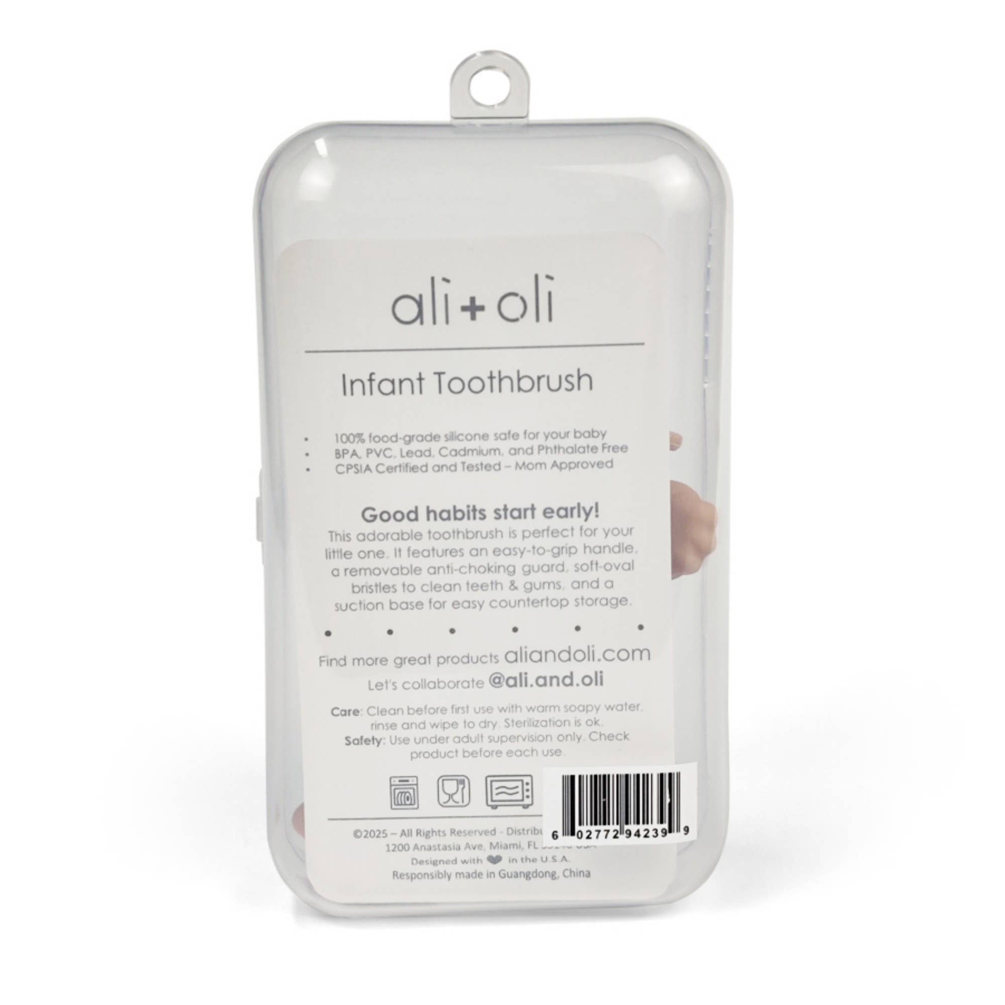 Ali+Oli Training Toothbrush Oral Care Koala (Pink)