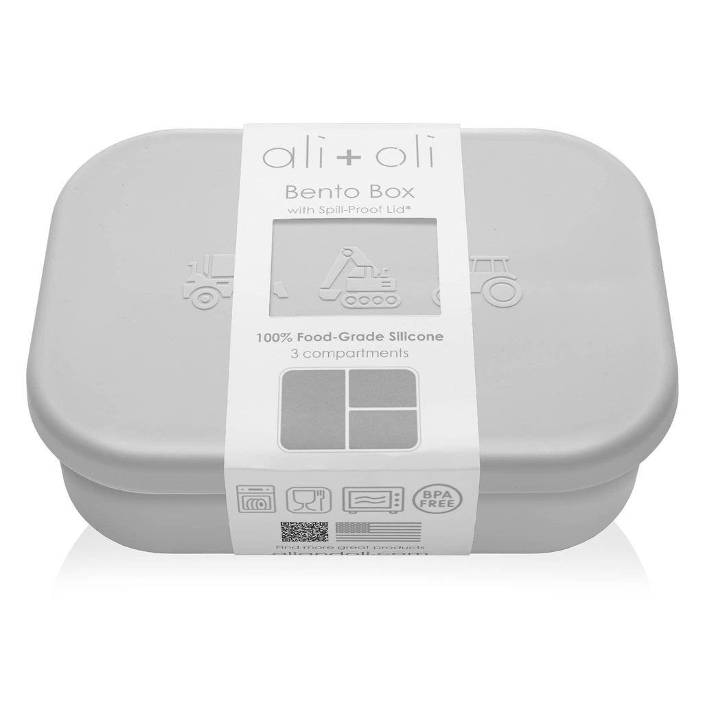 Ali+Oli Silicone Bento Box (Construction) Back to School
