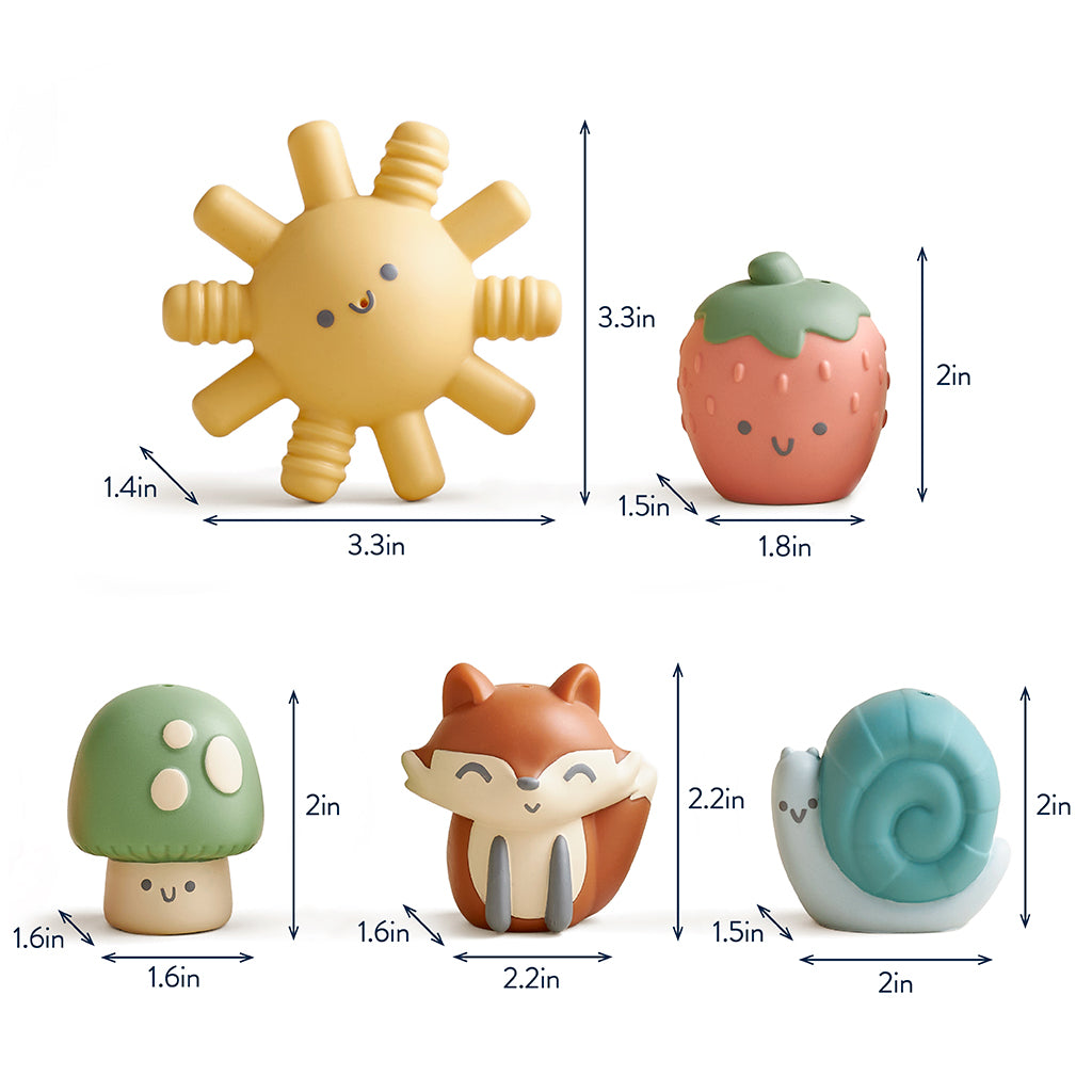 Itzy Bitzy Bath Fingers Puppets