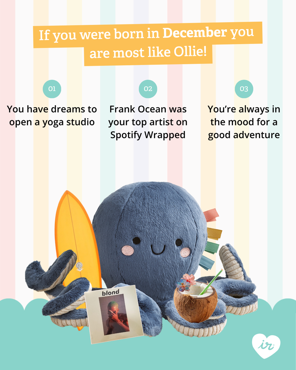 Sweetie Snuggles™ Plush Ollie the Octopus