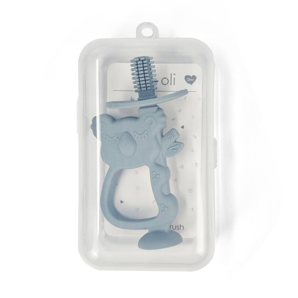Ali+Oli Training Toothbrush Oral Care Koala (Blue)