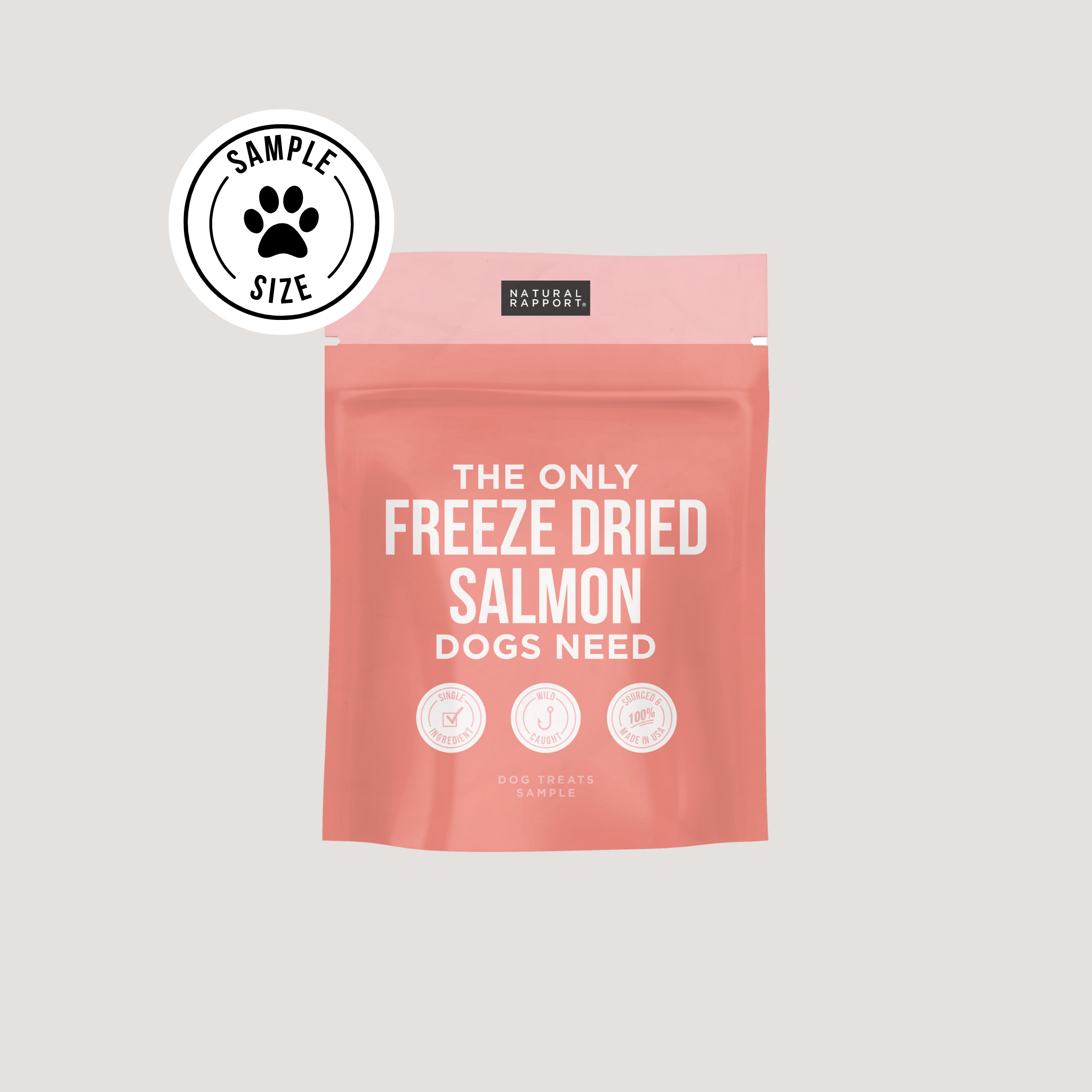 The Only Freeze Dried Salmon Dogs Need