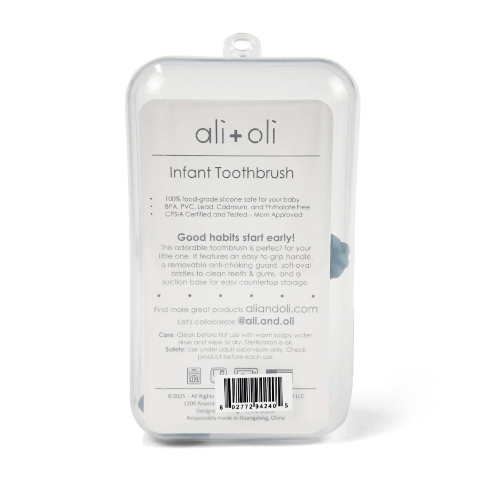 Ali+Oli Training Toothbrush Oral Care Koala (Blue)