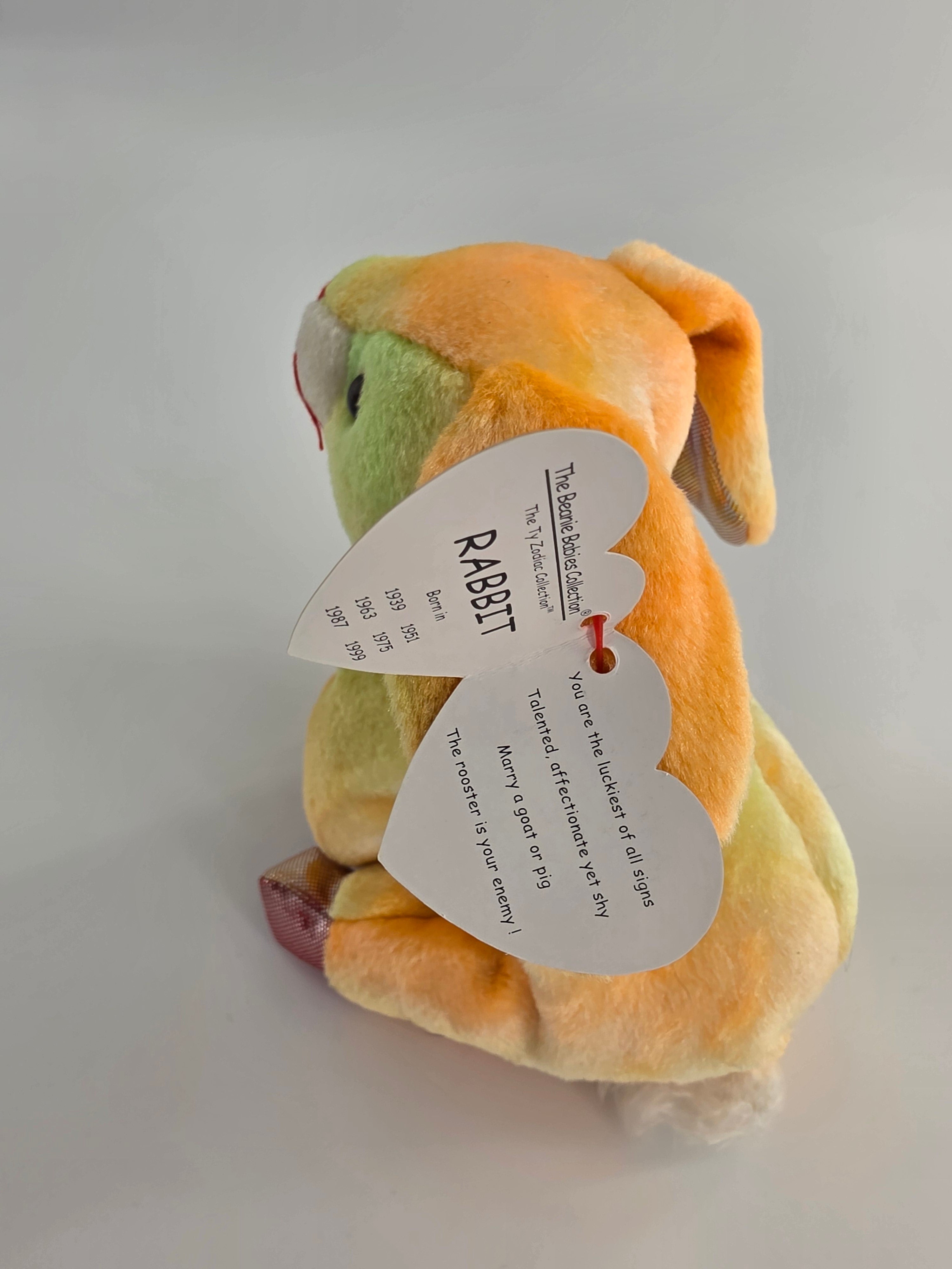 TY Zodiac Rabbit Beanie Baby
