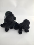 Ganz Webkinz Black Poodle Plush Pair