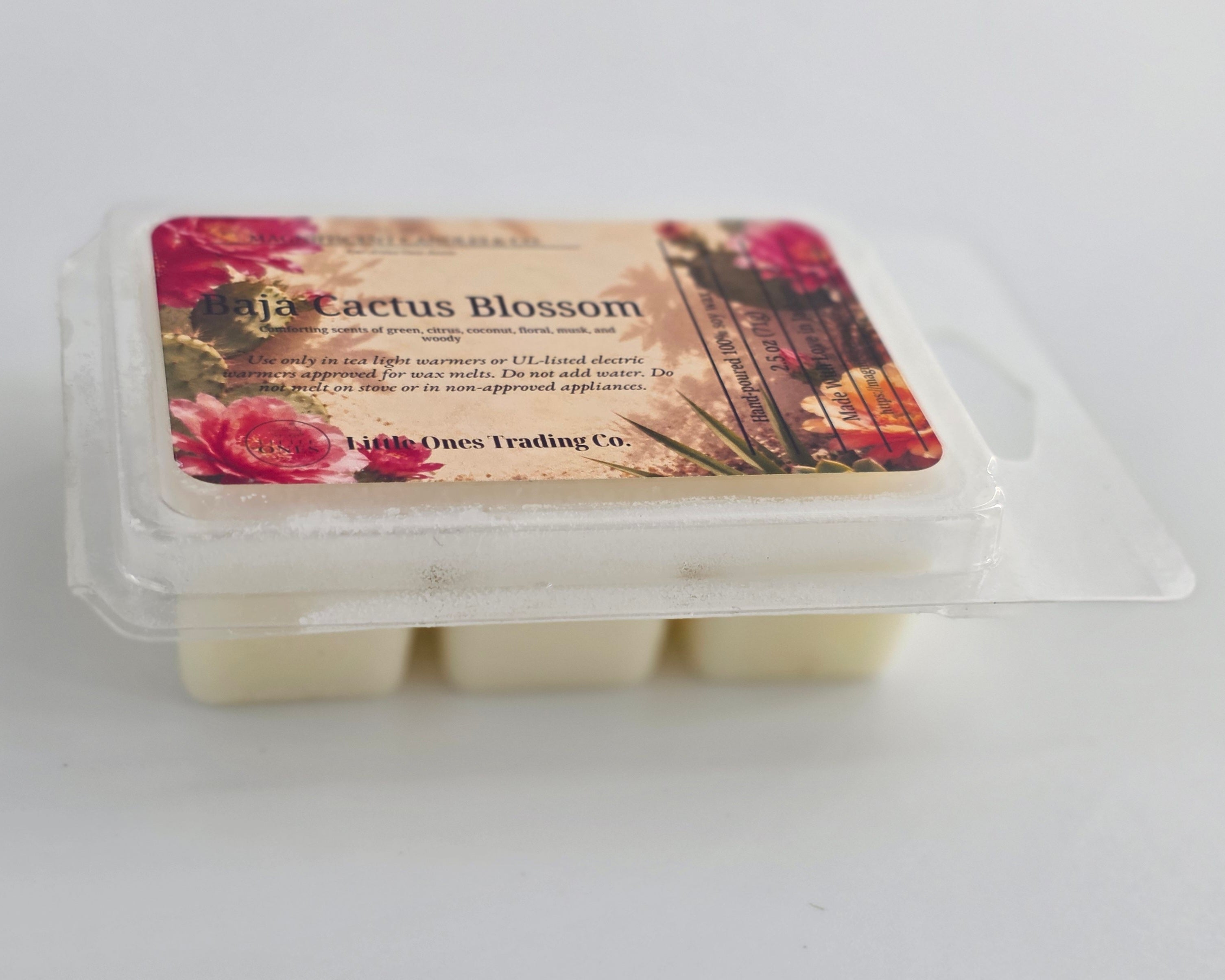 Baja Cactus Blossom Soy Wax Melts – 2.5 oz