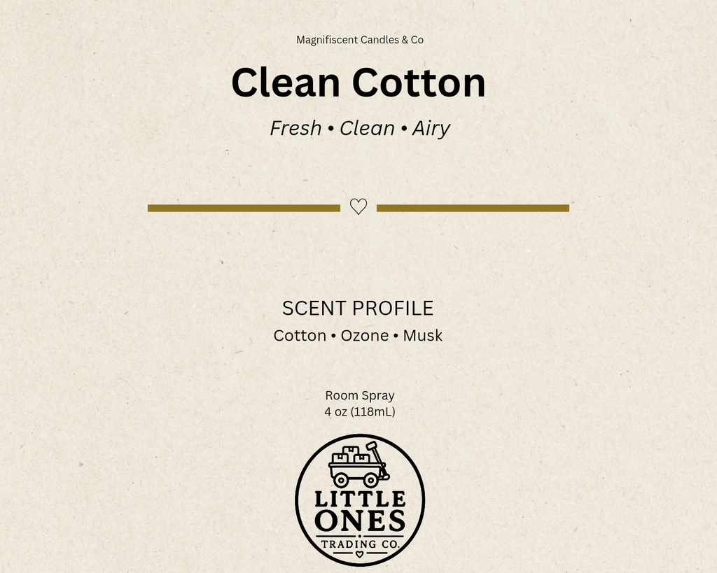 Clean Cotton Room Spray – 4 oz