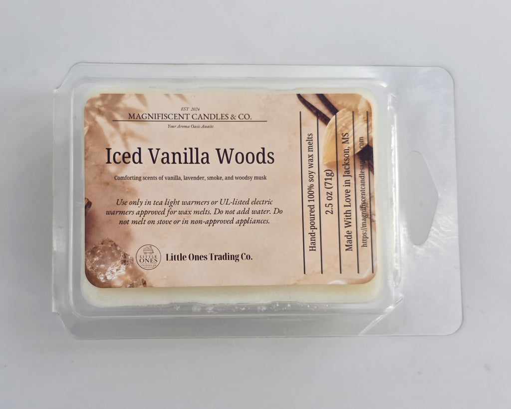 Iced Vanilla Woods Soy Wax Melts – 2.5 oz