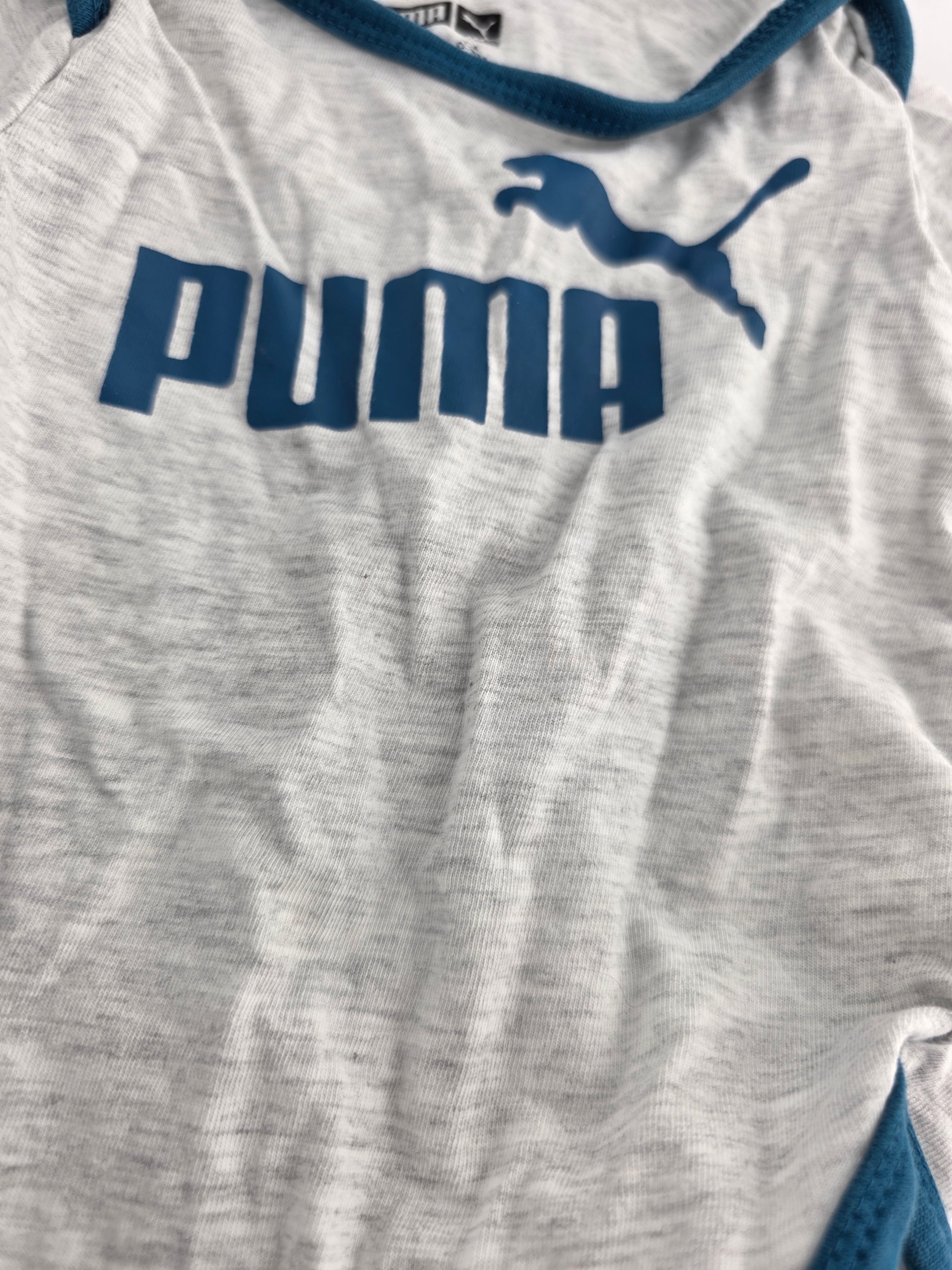 Puma Logo Bodysuit – 0–3M