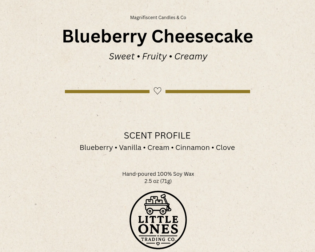 Blueberry Cheesecake Soy Wax Melts – 2.5 oz