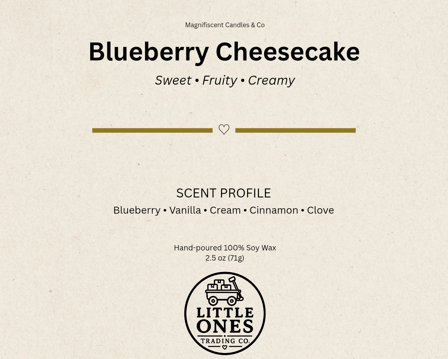 Blueberry Cheesecake Soy Wax Melts – 2.5 oz