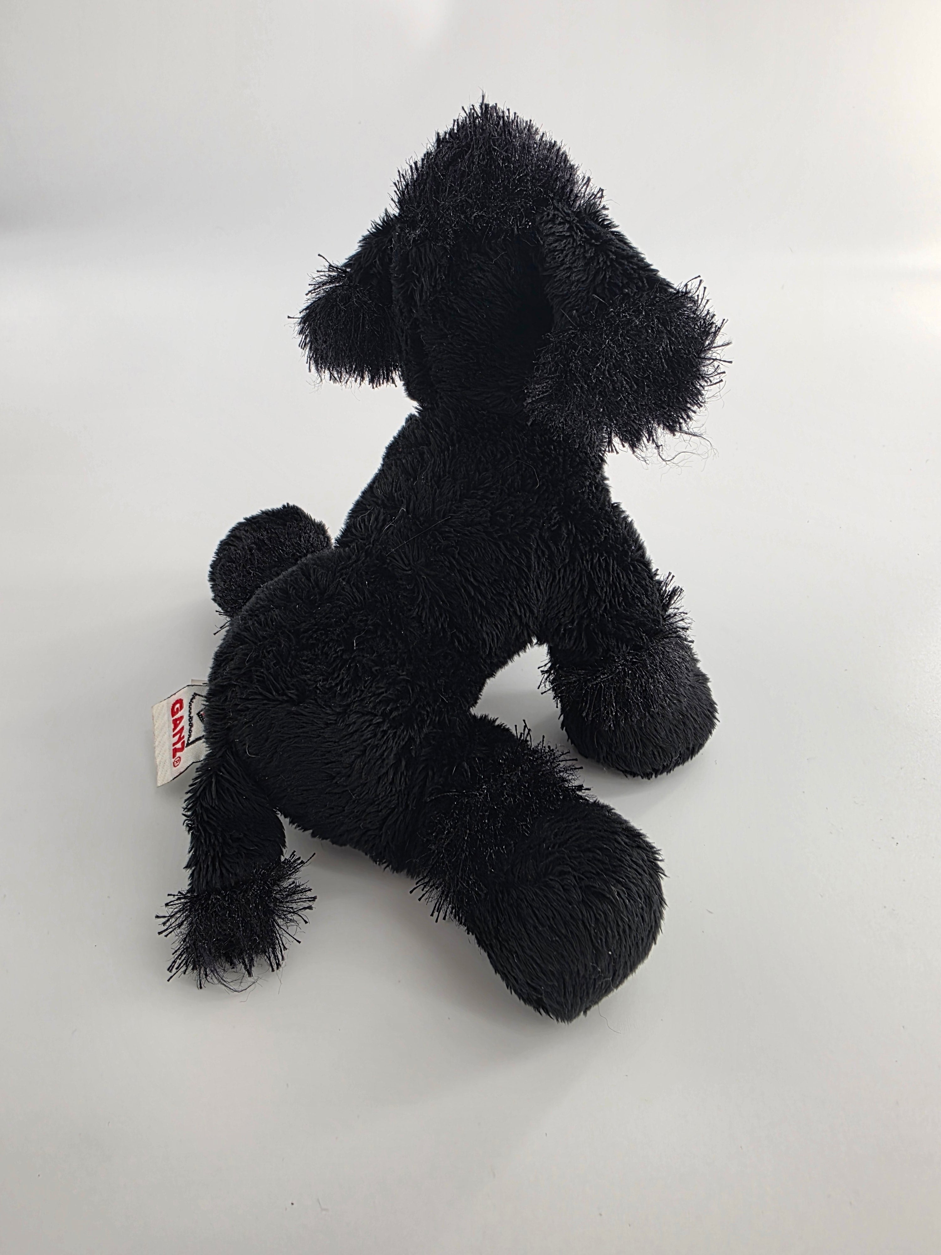 Ganz Webkinz Black Poodle Plush Pair