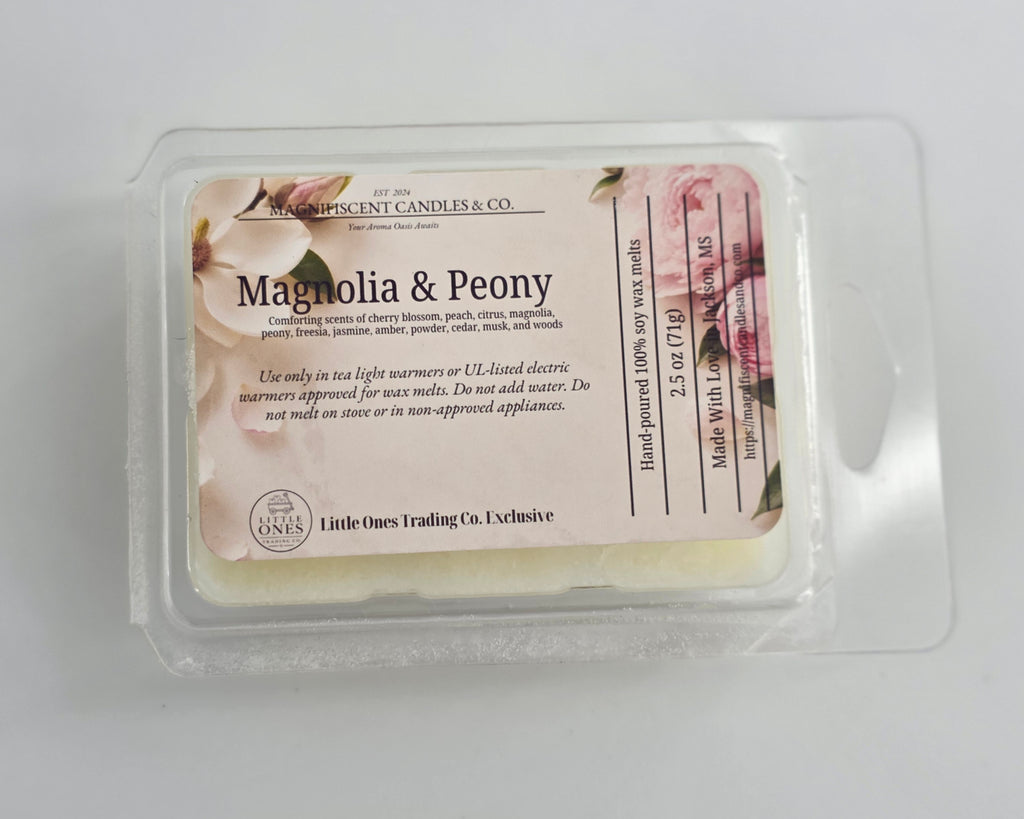 Magnolia & Peony Soy Wax Melts – 2.5 oz