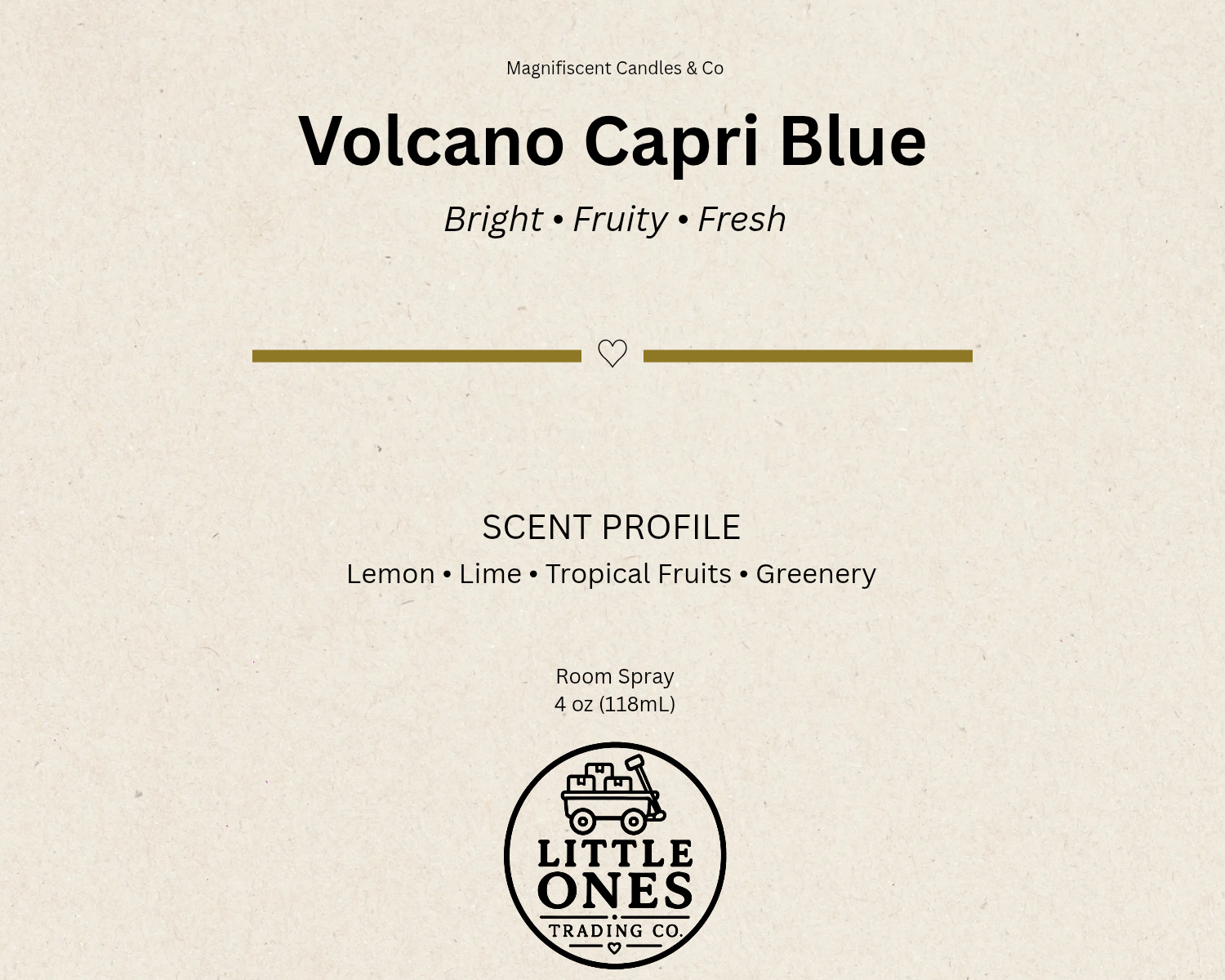 Volcano Capri Blue Room Spray – 4 oz