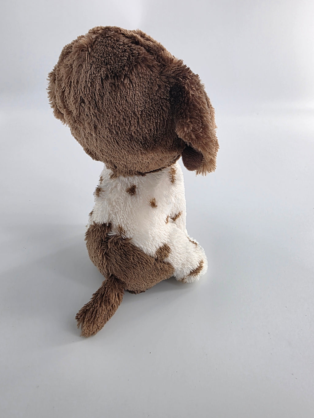 TY Beanie Boos Muddles Brown & White Dog Plush