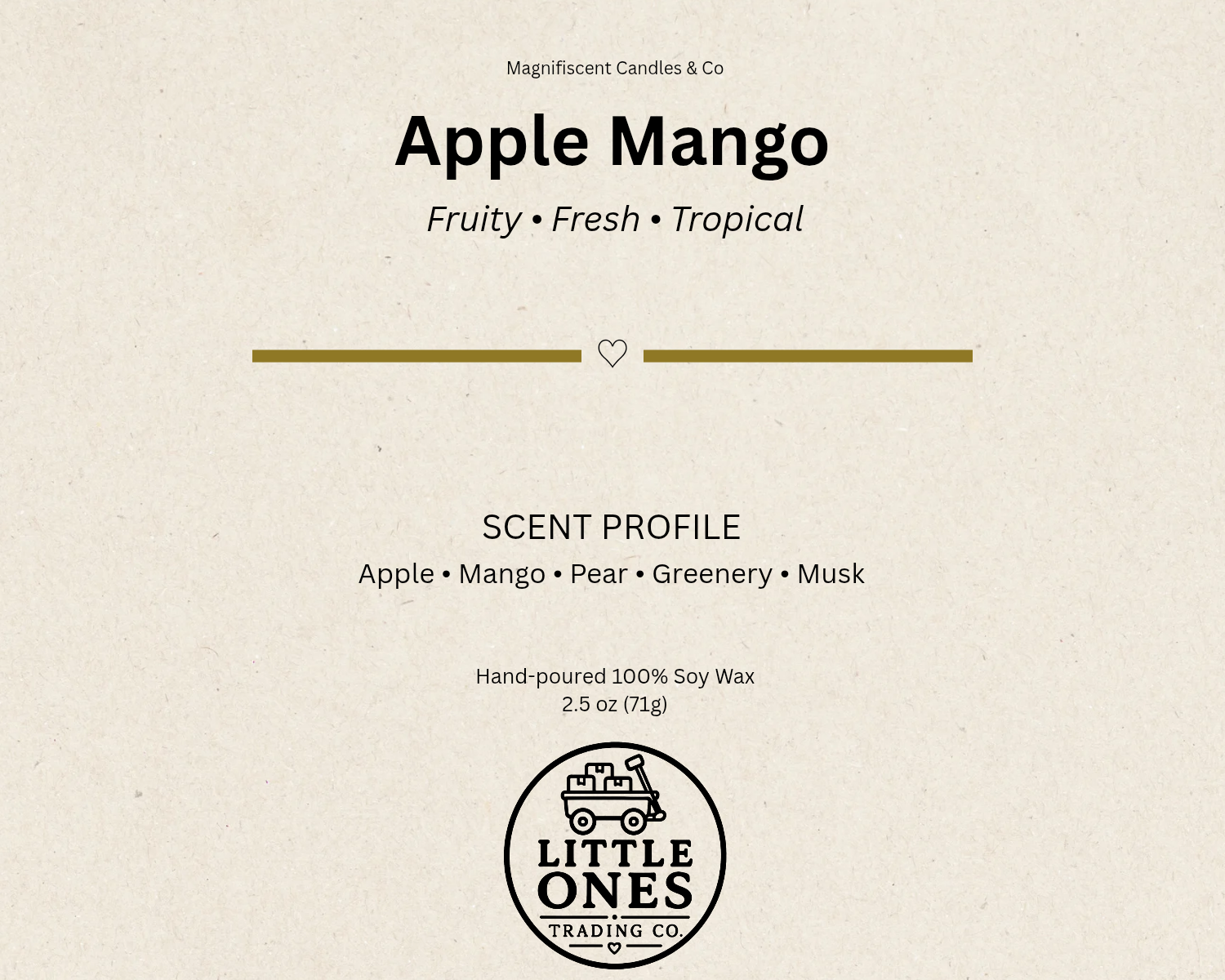 Apple Mango Soy Wax Melts – 2.5 oz