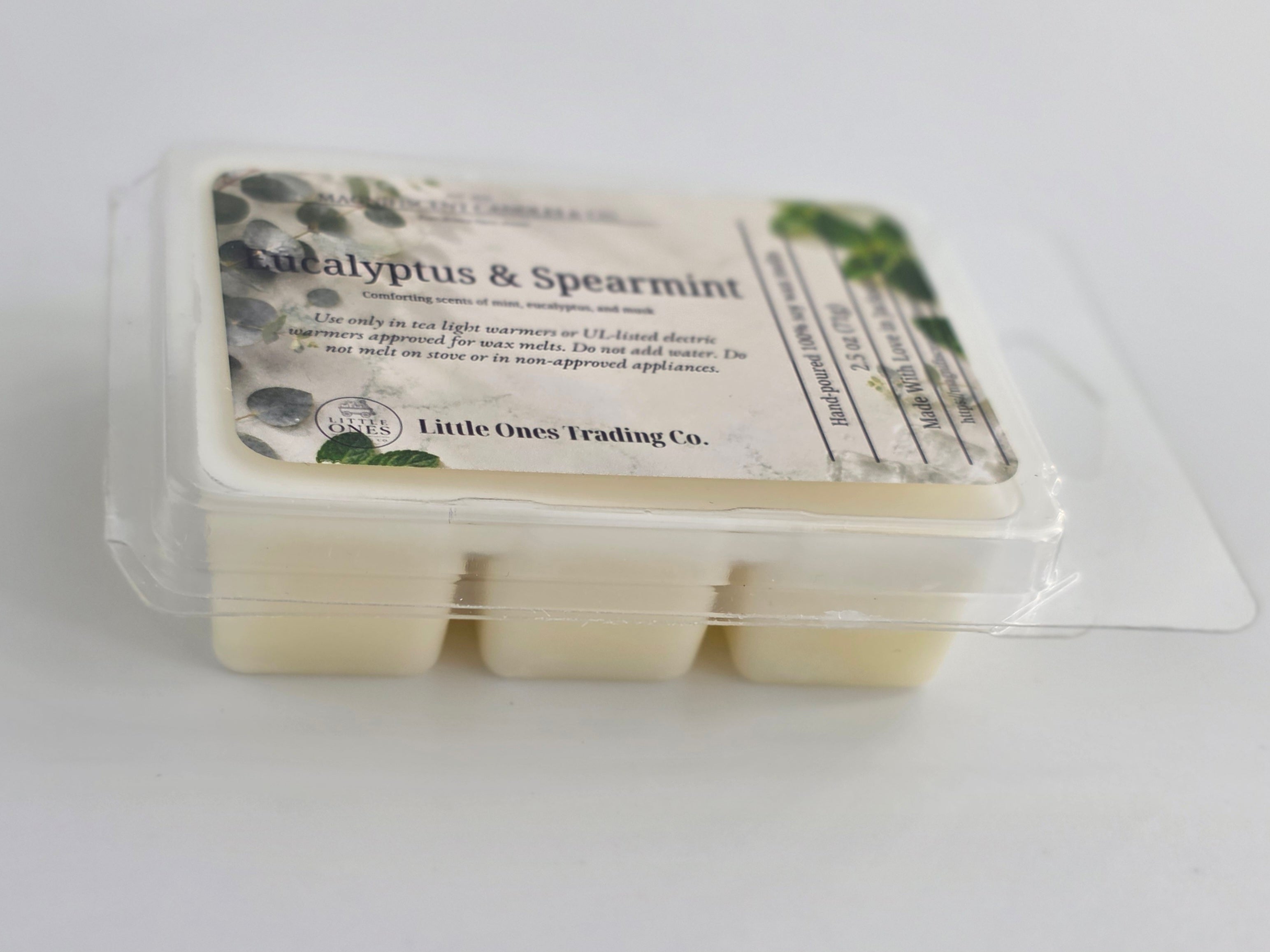 Eucalyptus & Spearmint Soy Wax Melts – 2.5 oz