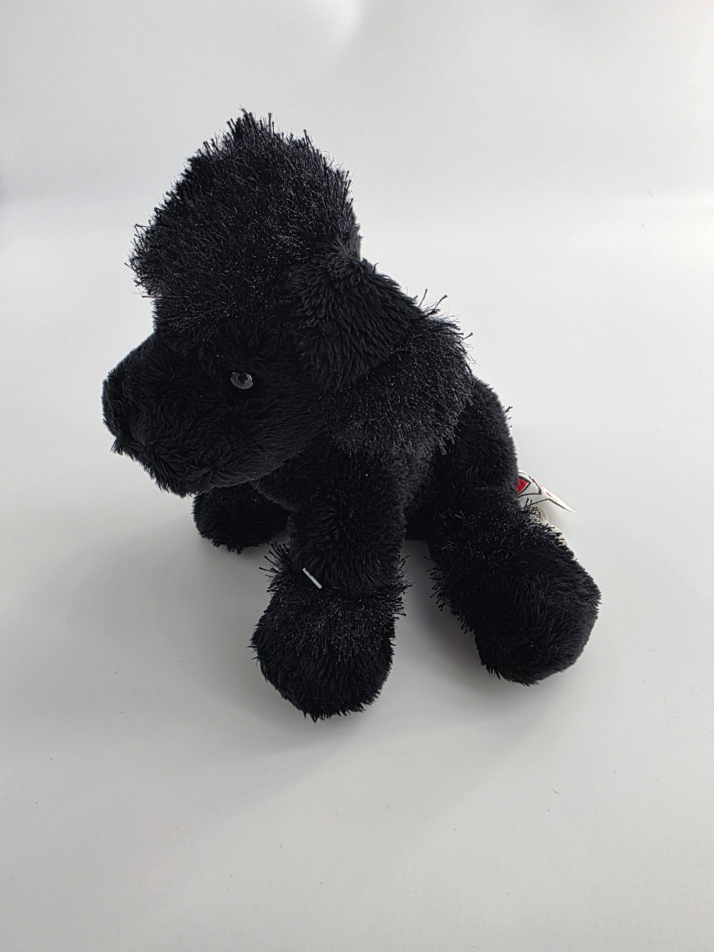 Ganz Webkinz Black Poodle Plush Pair