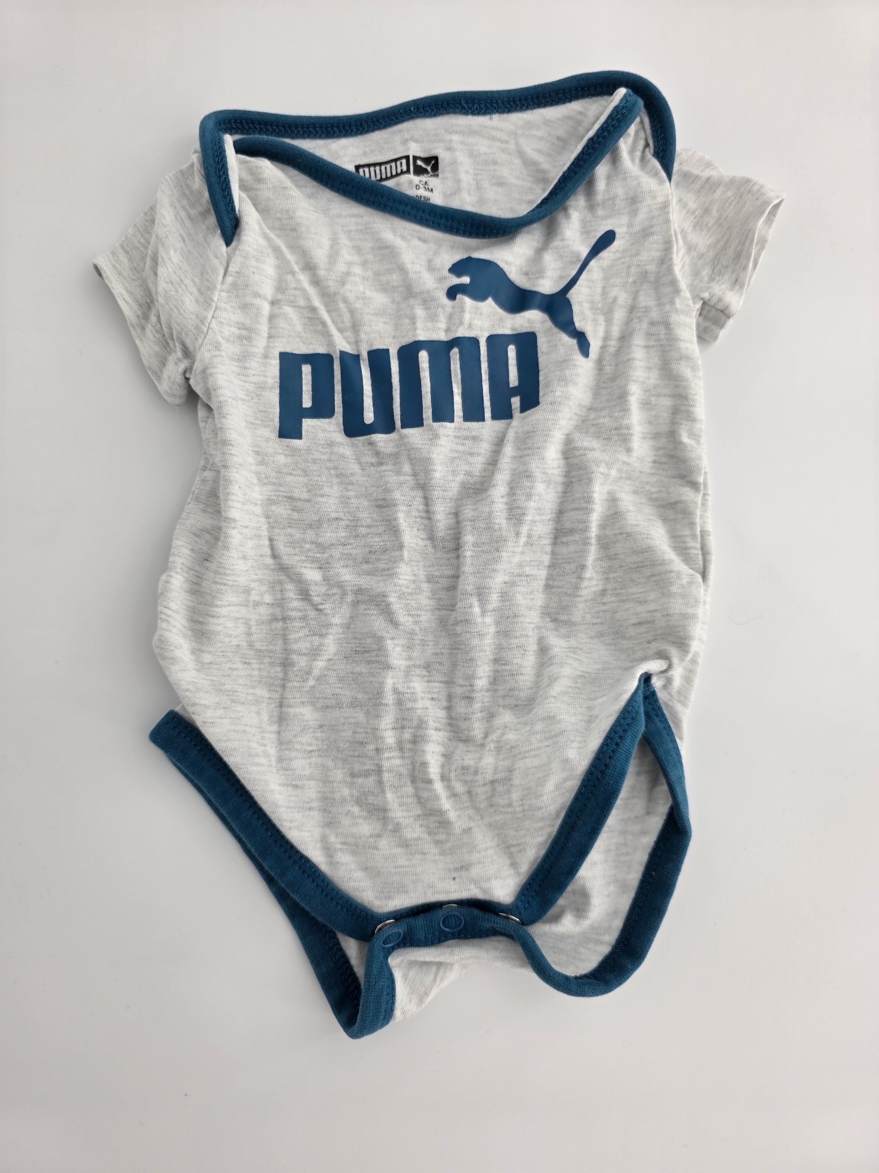 Puma Logo Bodysuit – 0–3M