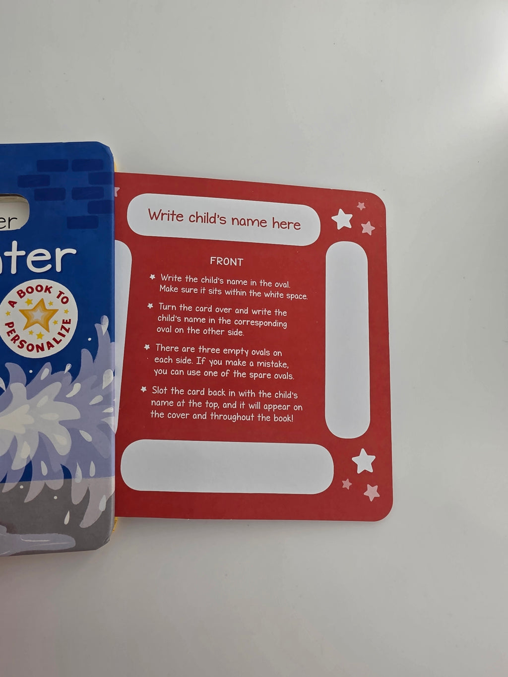 The Firefighter: Star in Your Own Story – Personalized Board Book