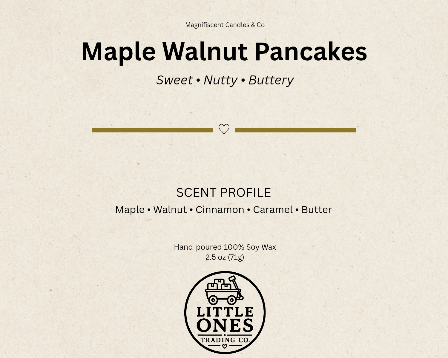 Maple Walnut Pancakes Soy Wax Melts – 2.5 oz