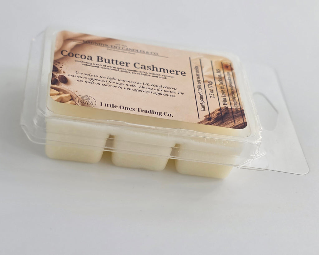 Cocoa Butter Cashmere Soy Wax Melts – 2.5 oz