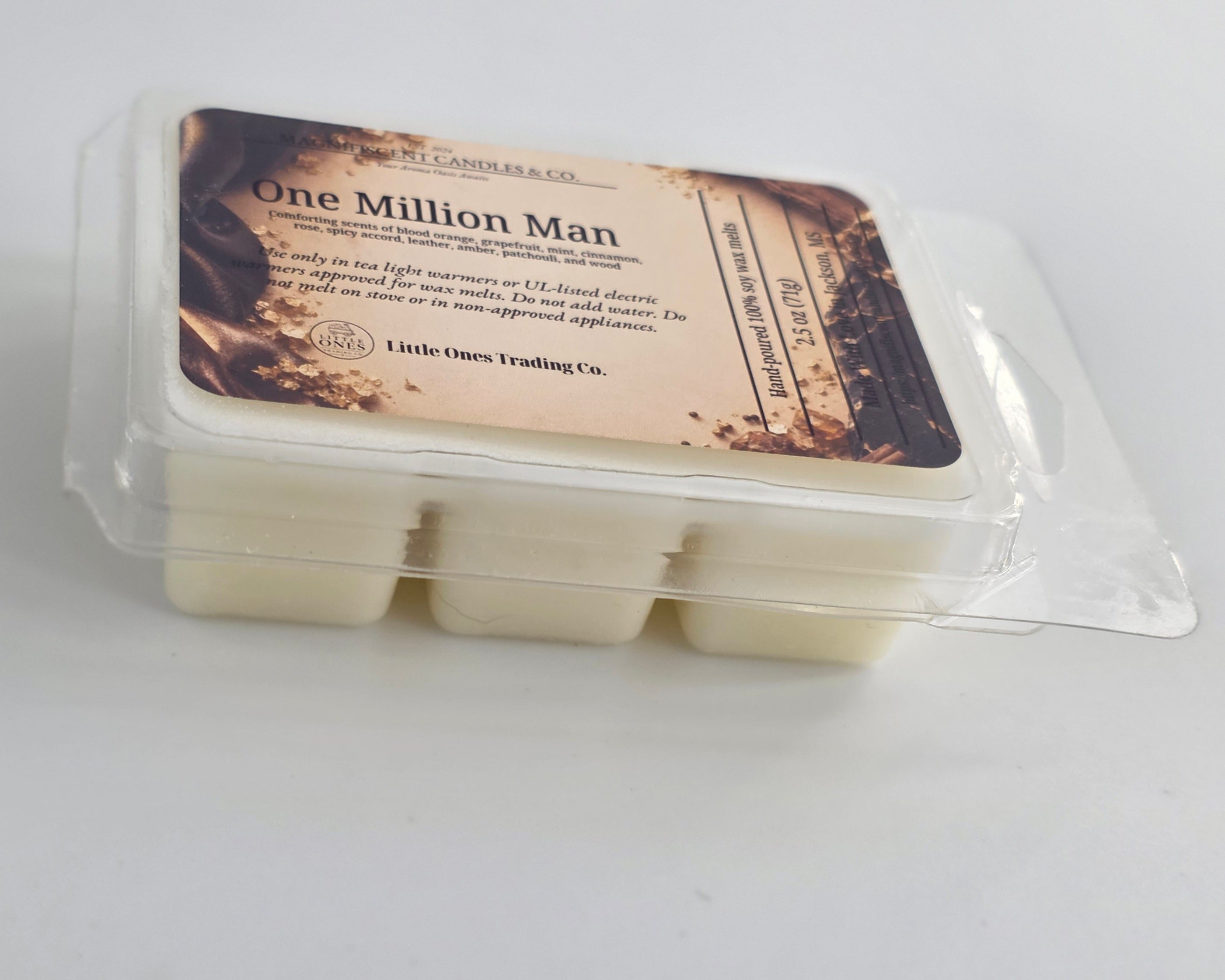 One Million Man Soy Wax Melts – 2.5 oz