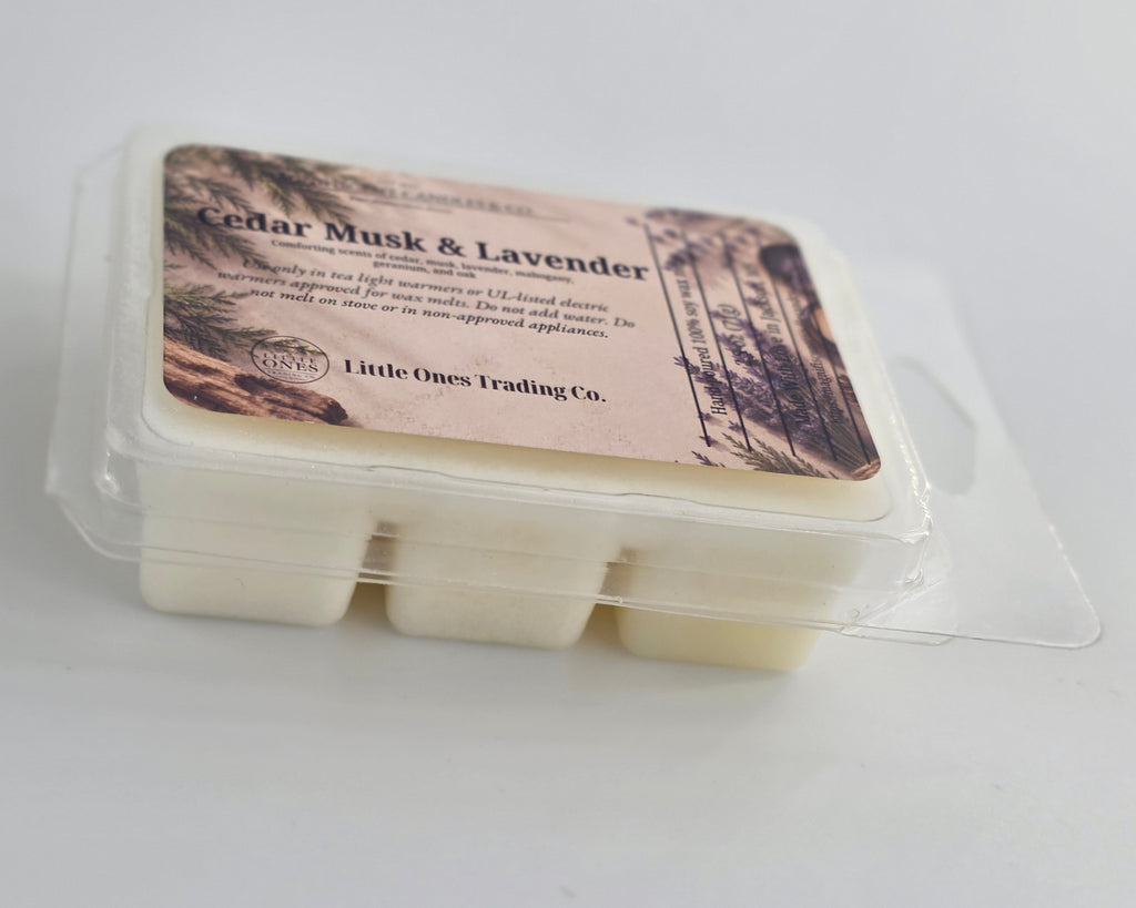 Cedar Musk & Lavender Soy Wax Melts – 2.5 oz