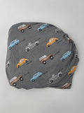Cozy Critters Bamboo Vroom Twin Fitted Sheet