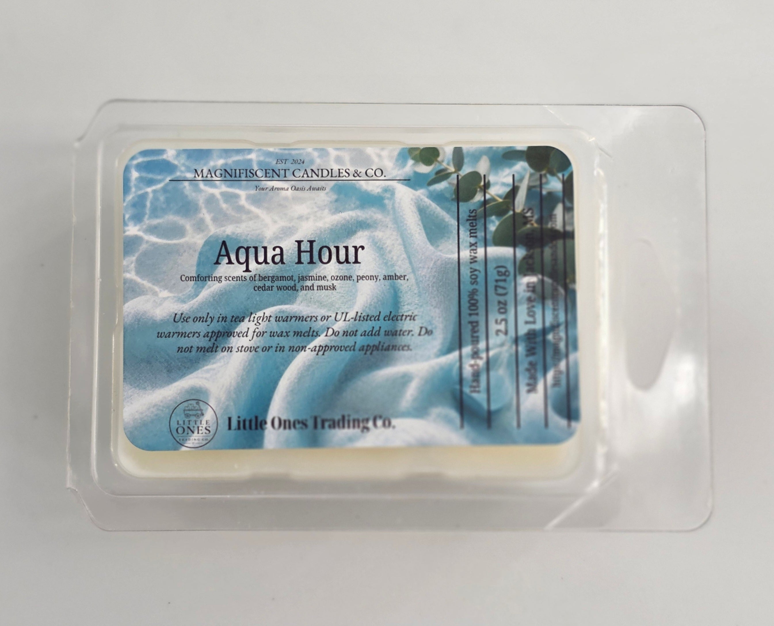 Aqua Hour Soy Wax Melts – 2.5 oz