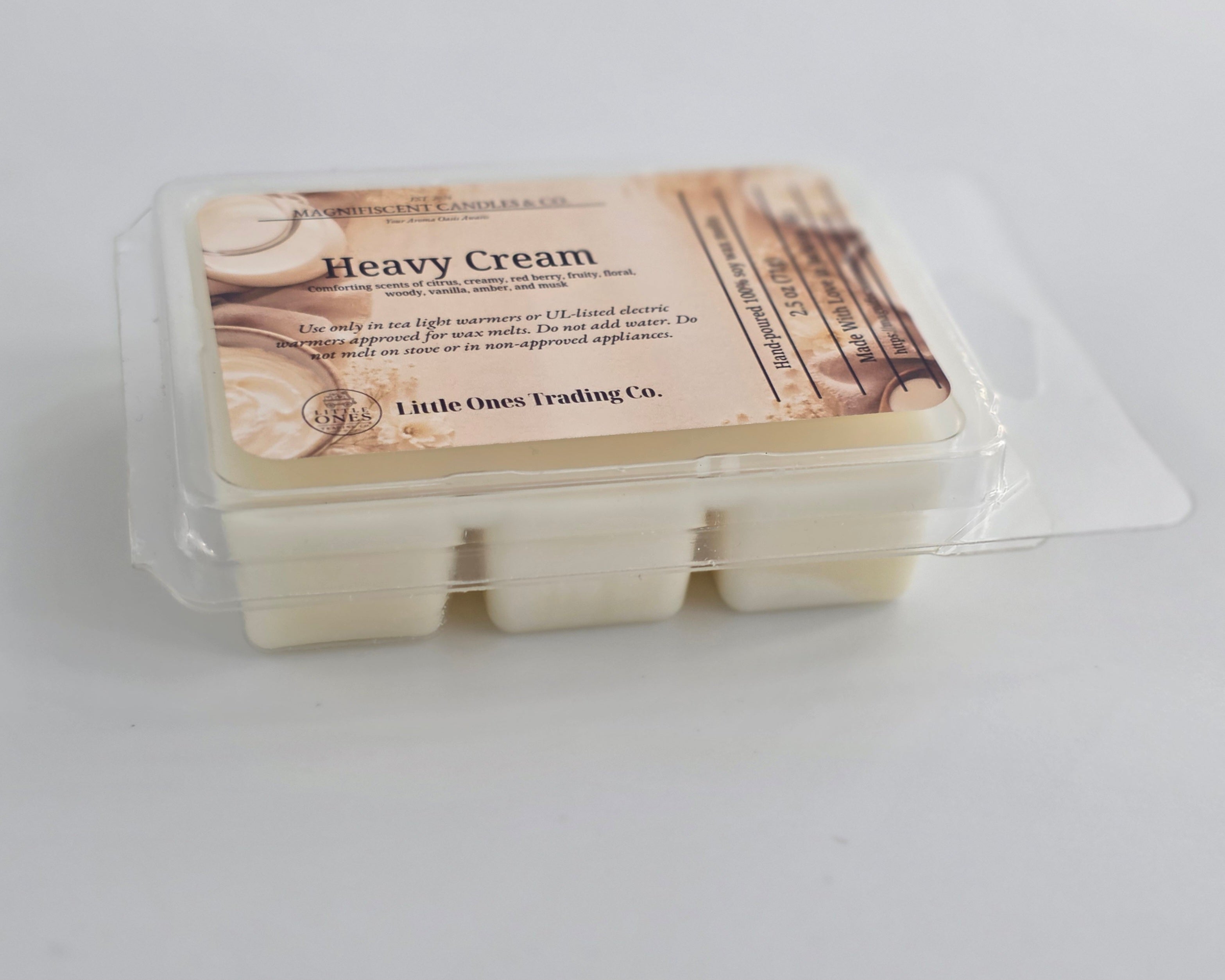 Heavy Cream Soy Wax Melts – 2.5 oz