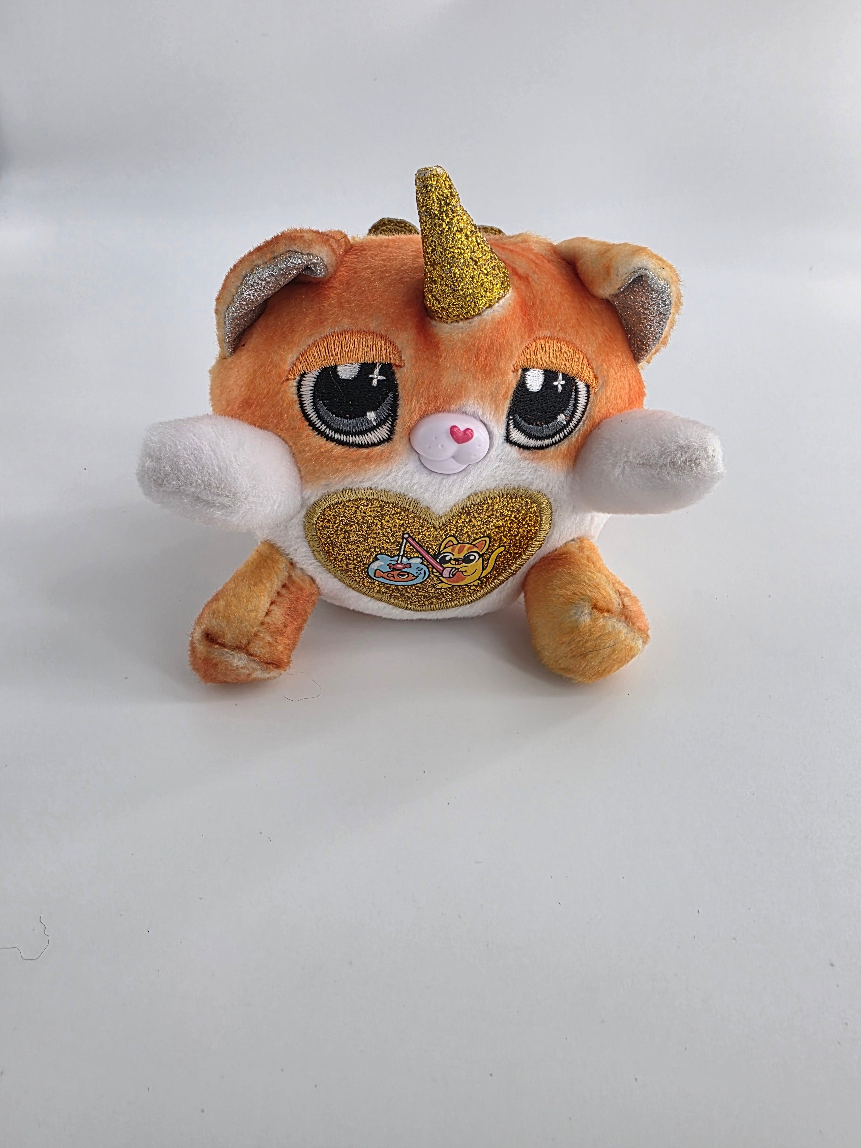 ZURU Rainbocorns Orange Kittycorn Plush
