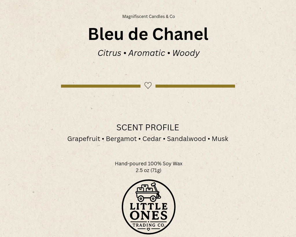 Bleu de Chanel Soy Wax Melts – 2.5 oz