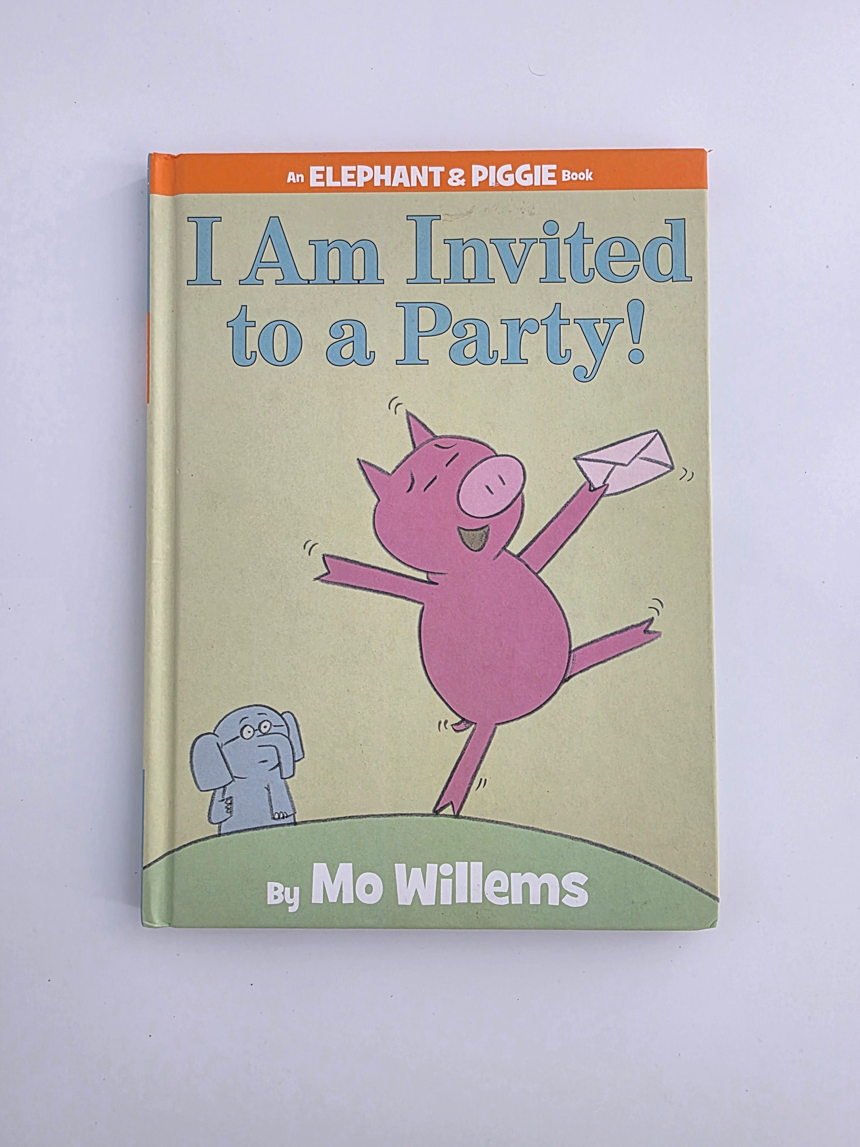 I Am Invited to a Party! – Elephant & Piggie Hardcover Book