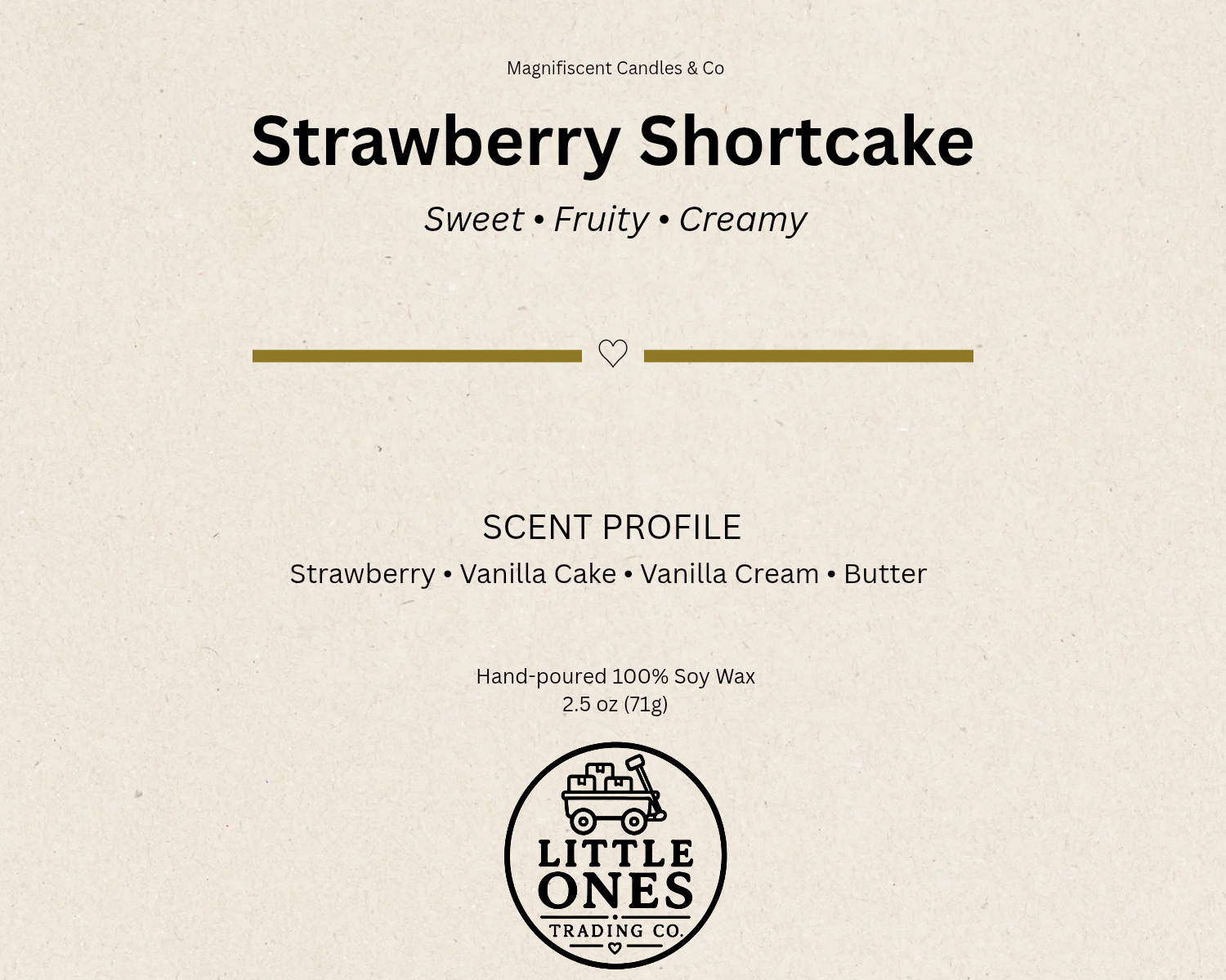 Strawberry Shortcake Soy Wax Melts – 2.5 oz