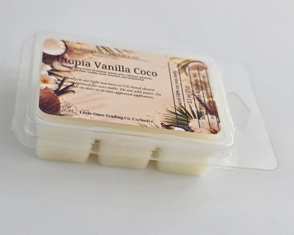 Utopia Vanilla Coco Soy Wax Melts – 2.5 oz