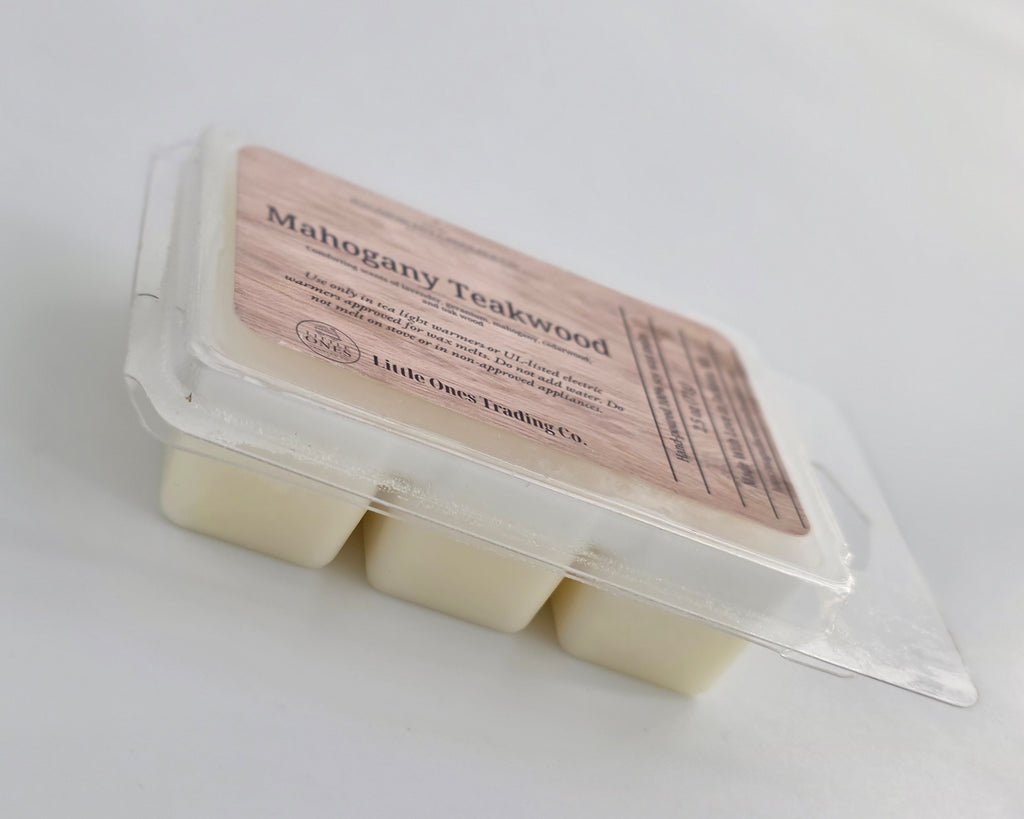 Mahogany Teakwood Soy Wax Melts – 2.5 oz