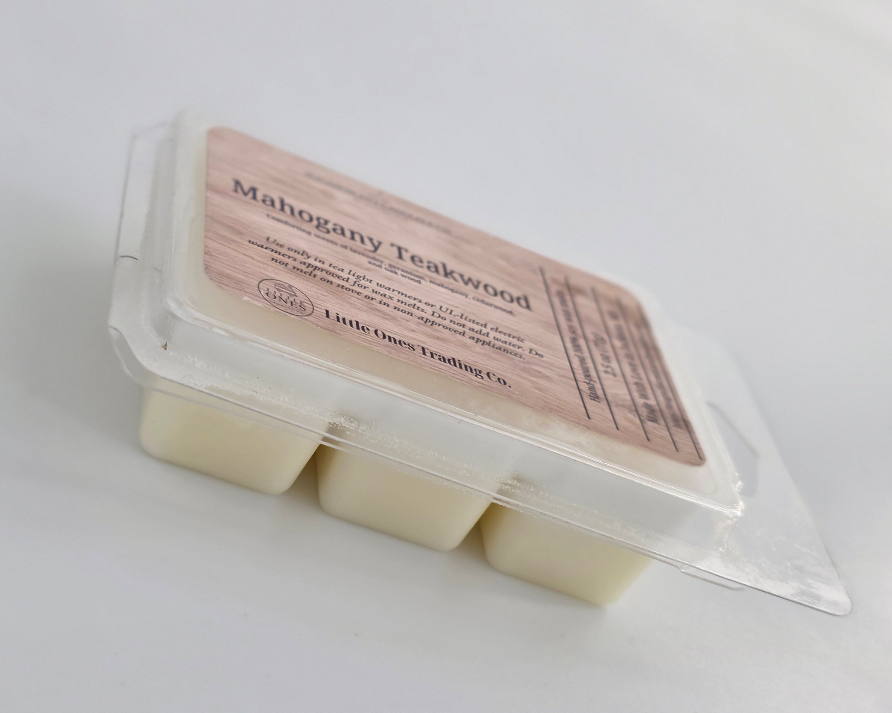 Mahogany Teakwood Soy Wax Melts – 2.5 oz
