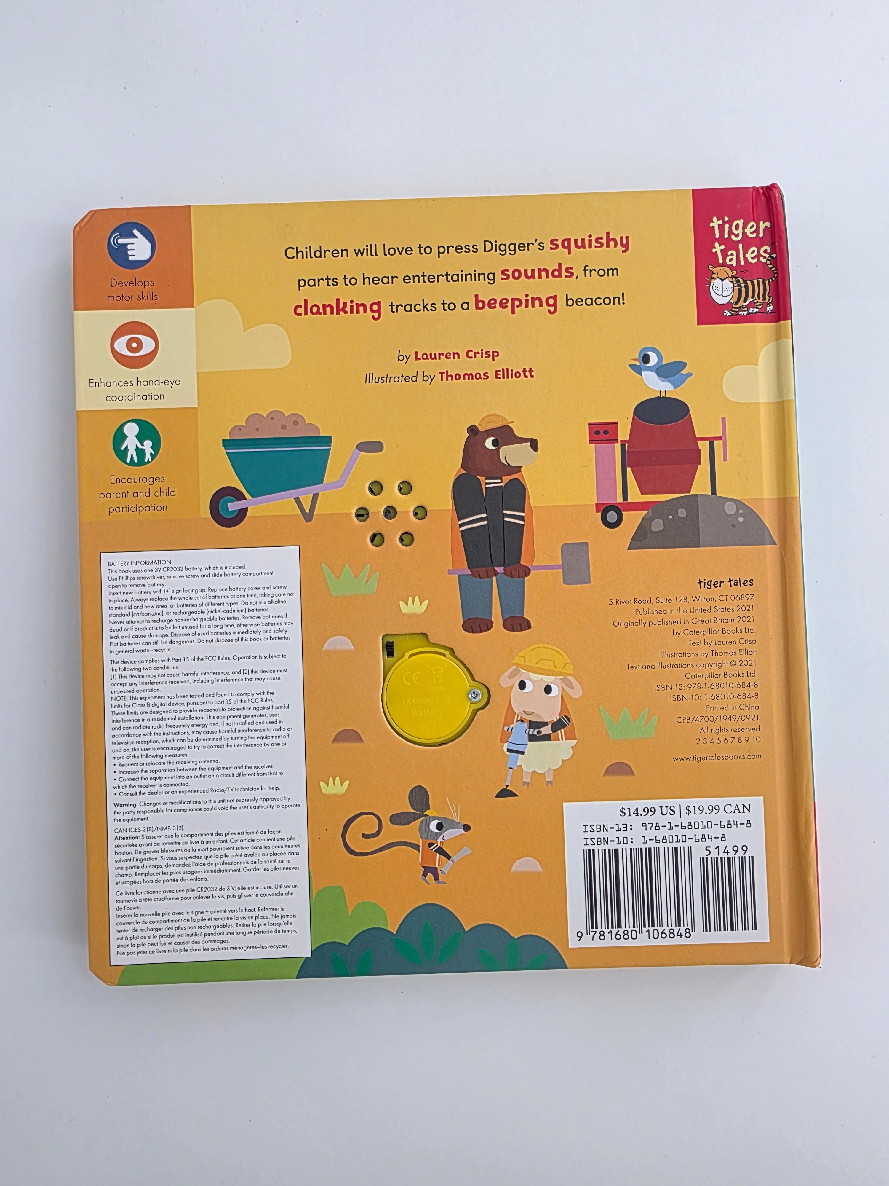 Noisy Digger: I Can Learn My First Sounds Interactive Sound Board Book