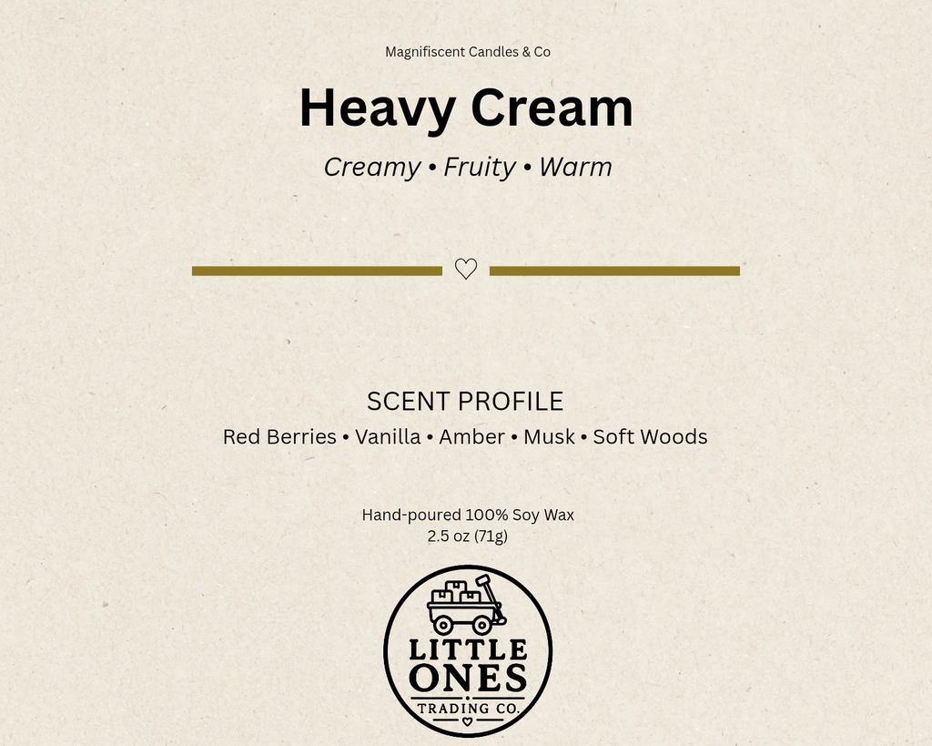 Heavy Cream Soy Wax Melts – 2.5 oz