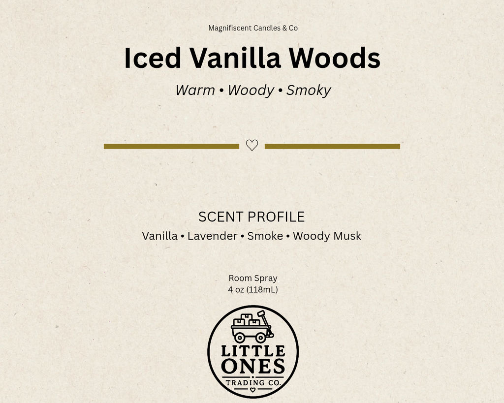 Iced Vanilla Woods Room Spray – 4 oz