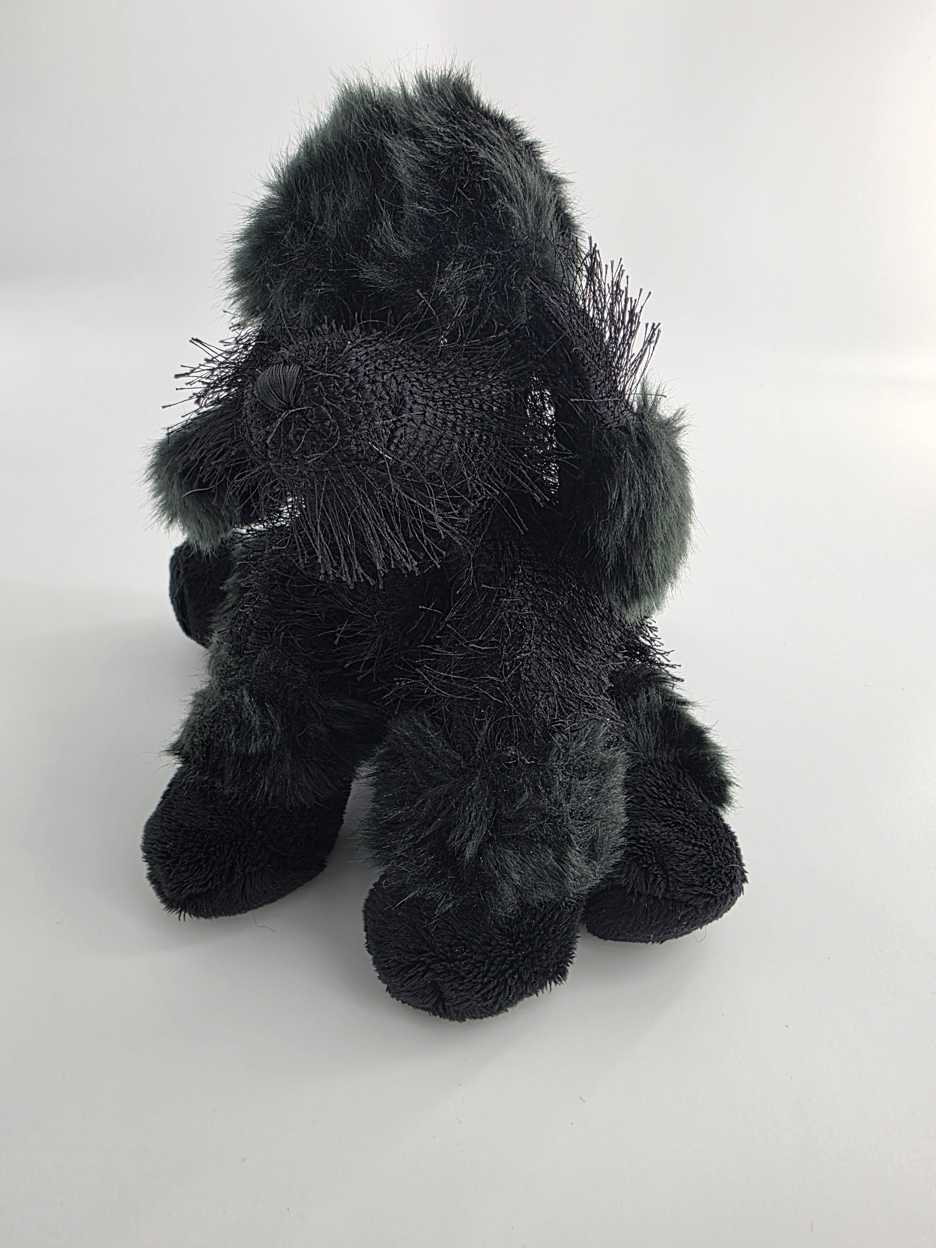 Ganz Webkinz Black Poodle Plush Pair