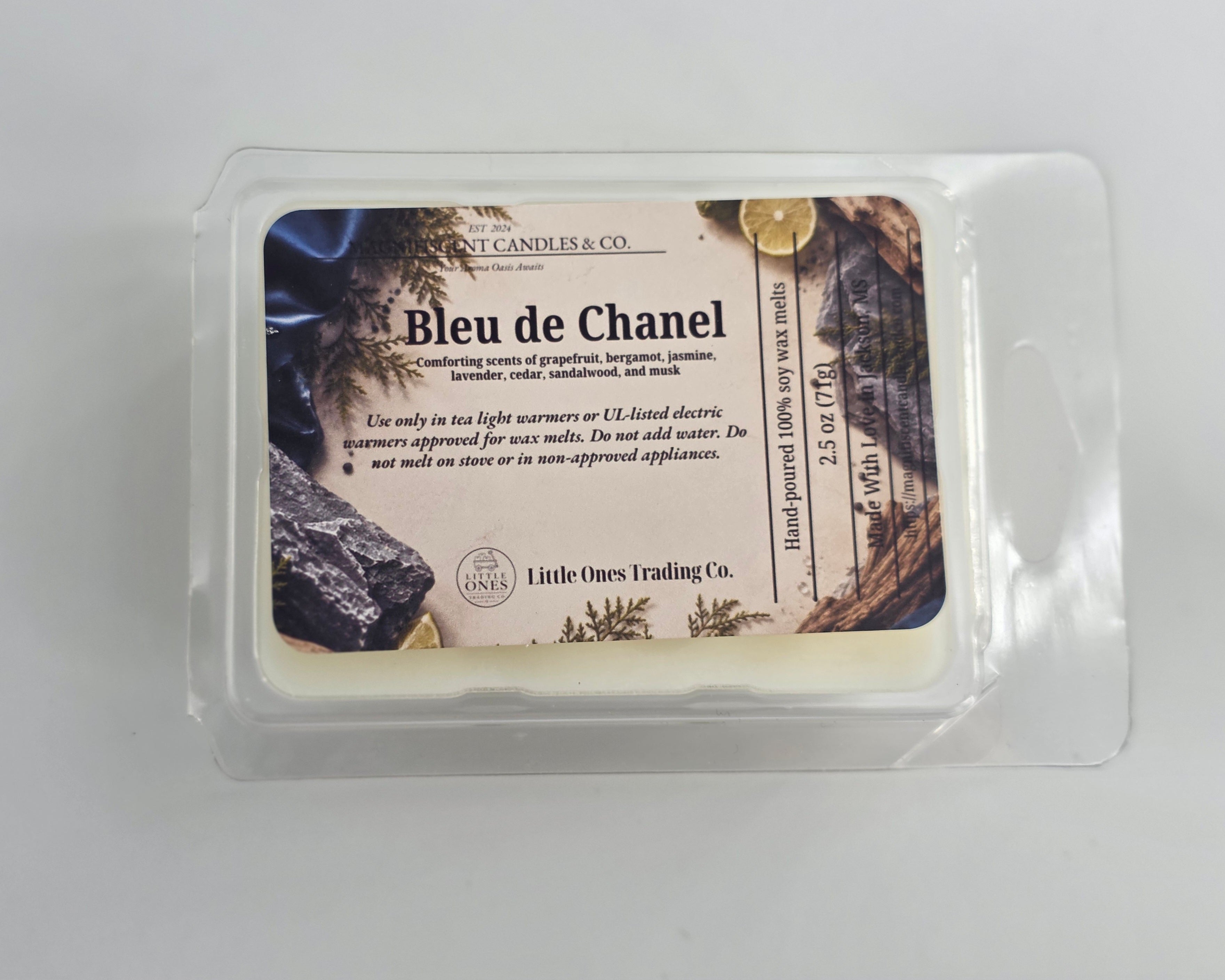 Bleu de Chanel Soy Wax Melts – 2.5 oz
