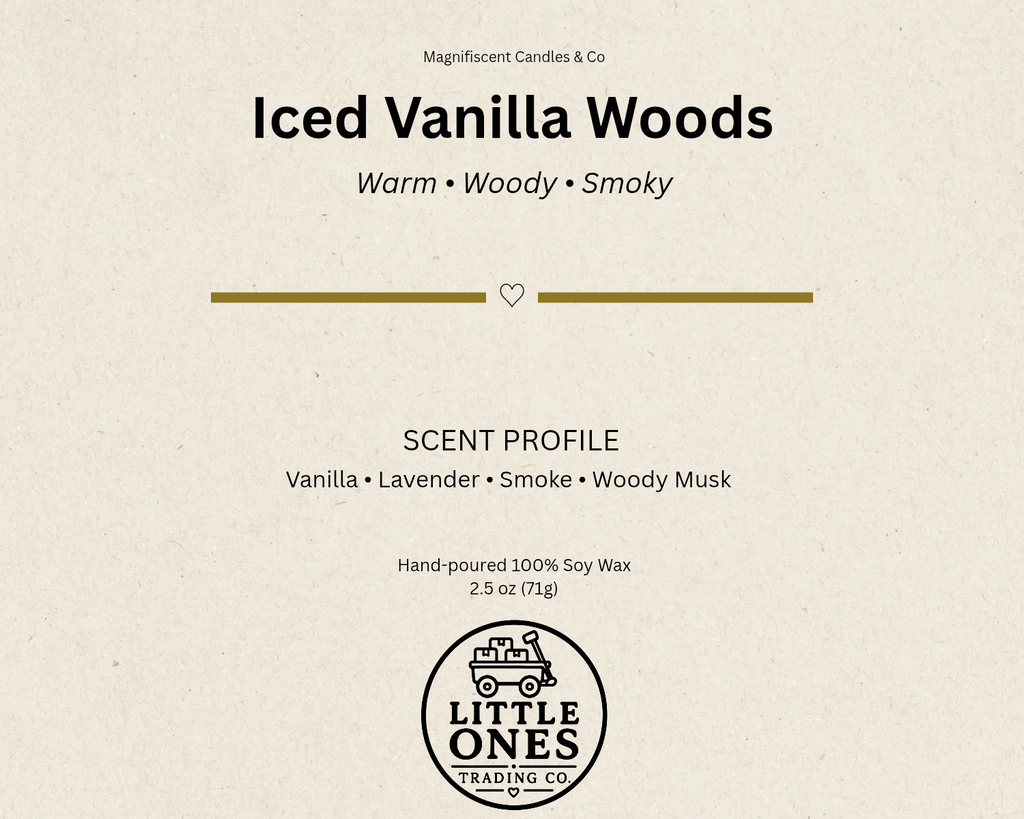 Iced Vanilla Woods Soy Wax Melts – 2.5 oz