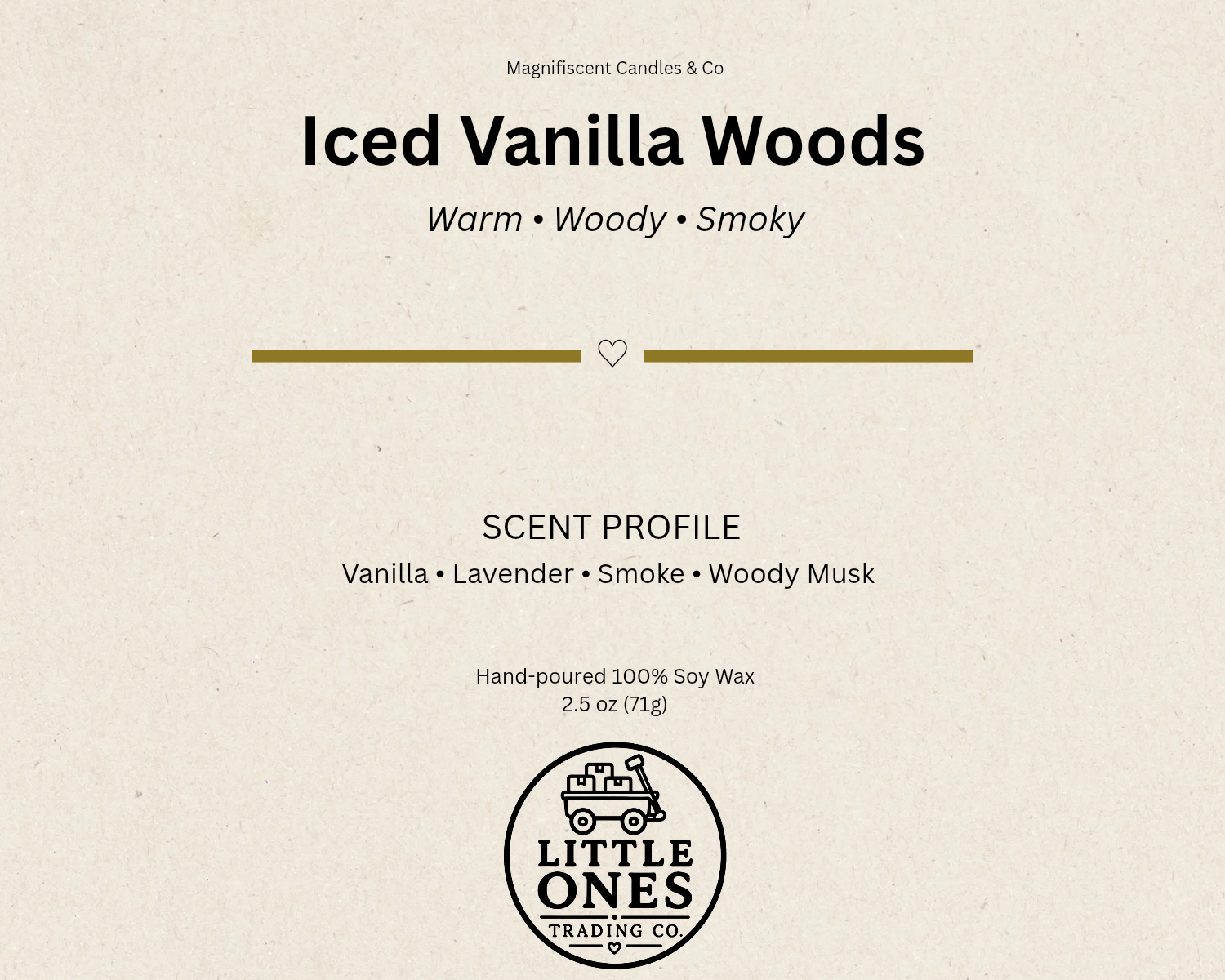 Iced Vanilla Woods Soy Wax Melts – 2.5 oz