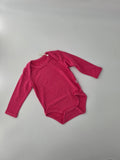 Bubble Baby Hibiscus Long Sleeve Bodysuit