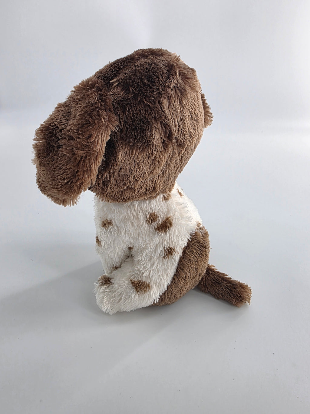TY Beanie Boos Muddles Brown & White Dog Plush