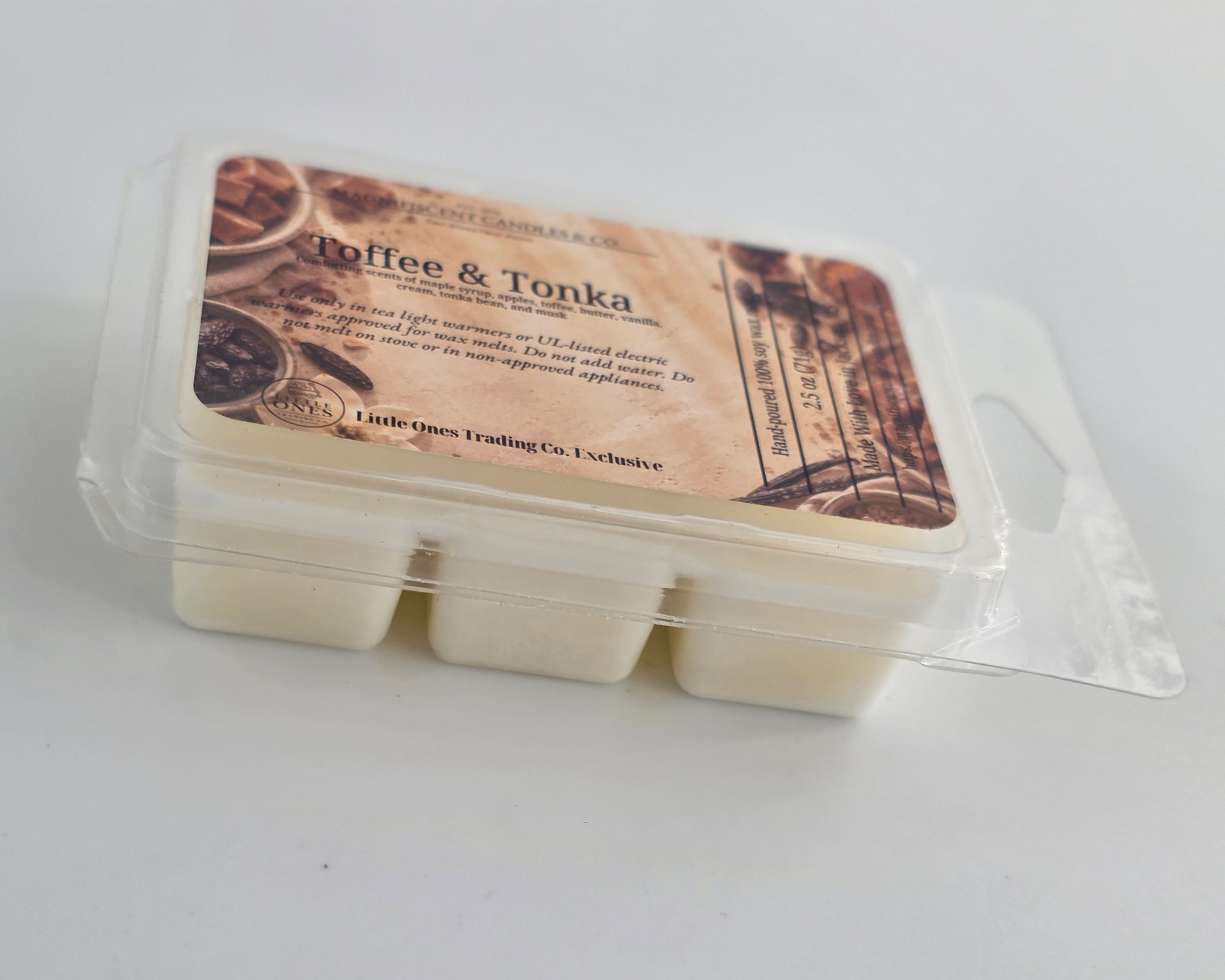 Toffee & Tonka Soy Wax Melts – 2.5 oz