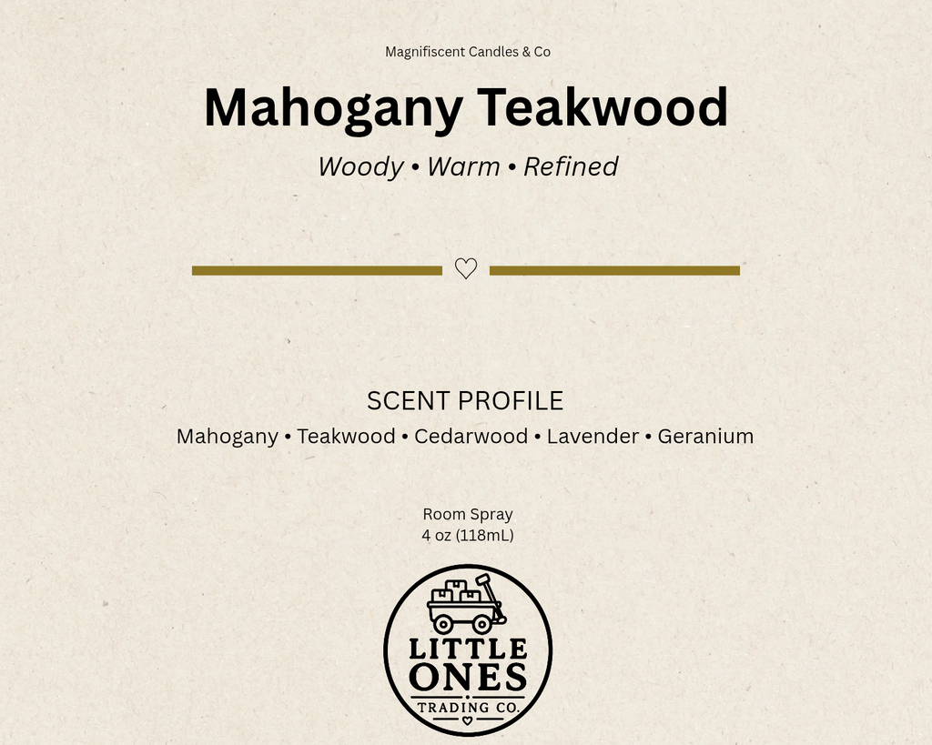 Mahogany Teakwood Room Spray – 4 oz