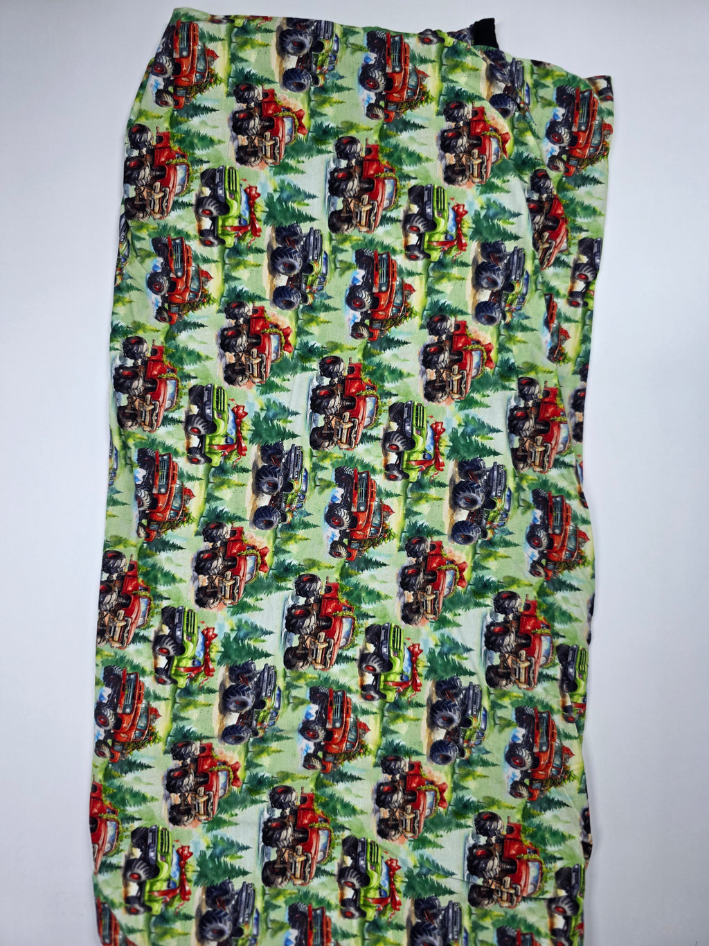 Christmas Monster Truck Blanket